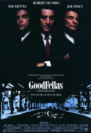 Goodfellas Movie Poster - 11 x 17