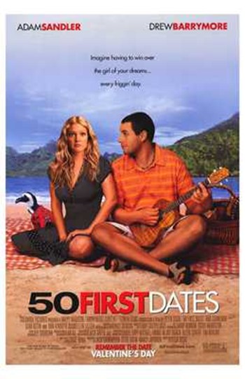 MOV213214 50 First Dates Movie Poster, 11 x 17
