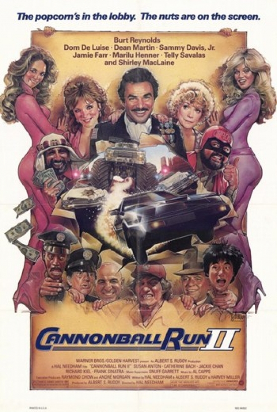Cannonball Run 2 Movie Poster - 11 x 17