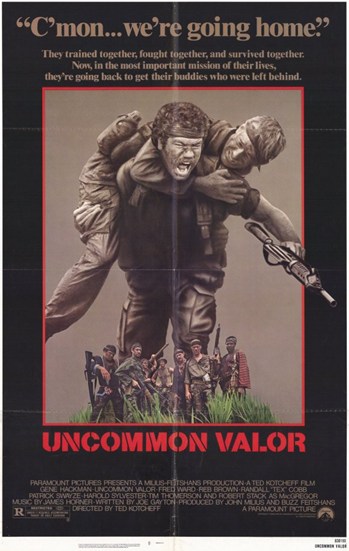 Picture of Pop Culture Graphics MOV253300 Uncommon Valor Movie Poster, 11 x 17