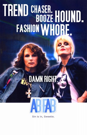 Picture of Pop Culture Graphics MOV254844 Absolutely Fabulous Movie Poster, 11 x 17