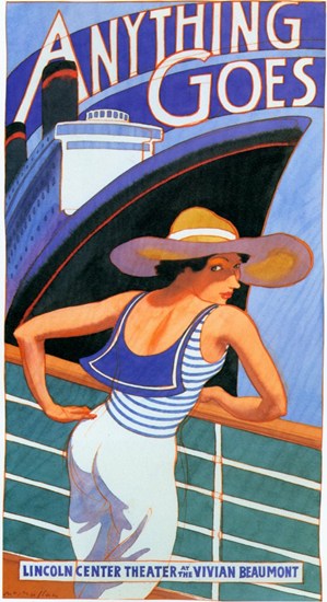 Anything Goes stage play Movie Poster - 11 x 17