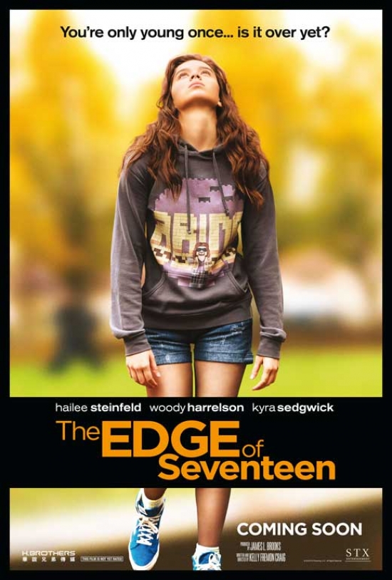Picture of Pop Culture Graphics MOVAB87255 The Edge of Seventeen Movie Poster, 27 x 40