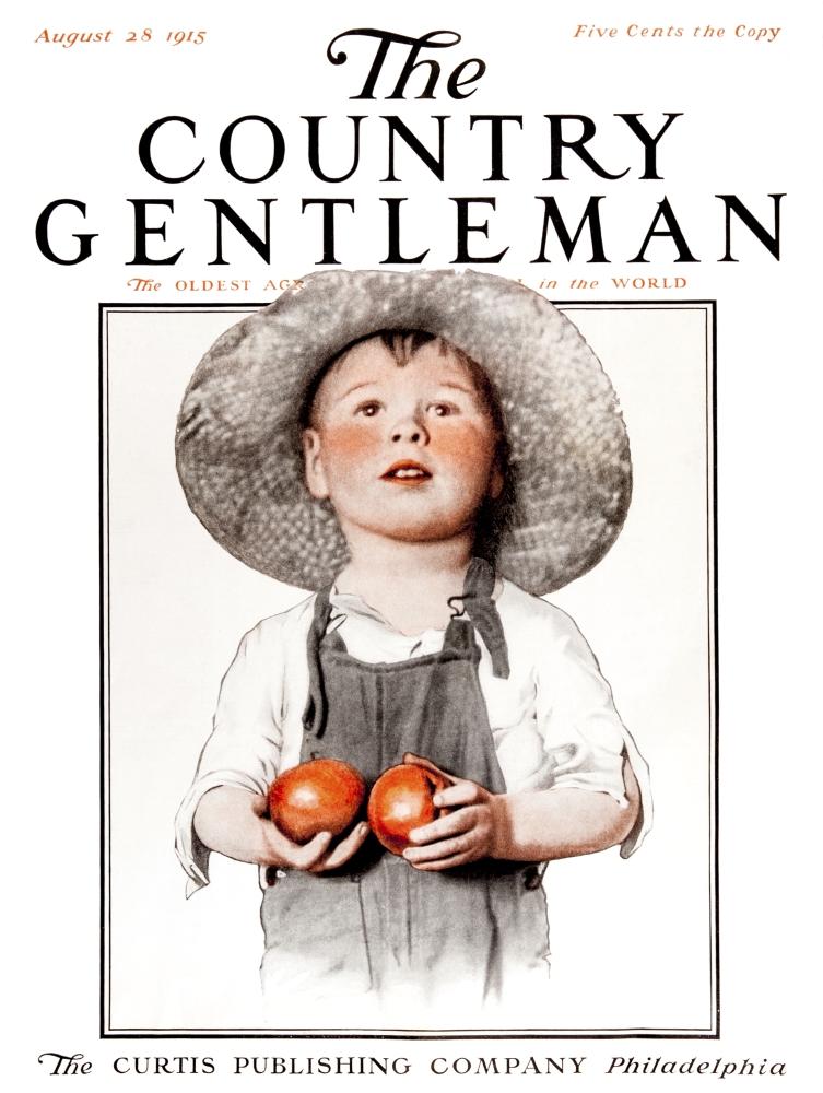 DPI12272527 Cover of Country Gentleman Agricultural Magazine From The Early 20th Century Poster Print - 13 x 17 in.