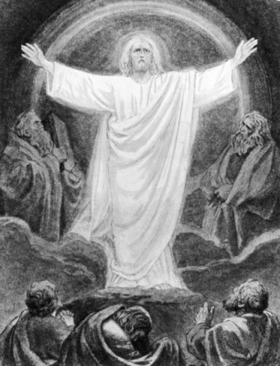 Christs Transfiguration by Rudolf Schaefer 1878-1961 Poster Print 18 x 24