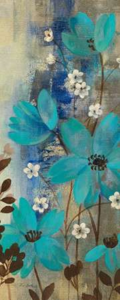 PDX10978SMALL Floral Symphony Crop I Poster Print by Silvia Vassileva, 10 x 20 - Small