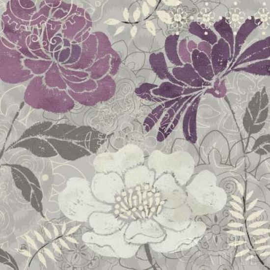 Morning Tones Purple II Poster Print by Daphne Brissonnet - 12 x 12 - Small