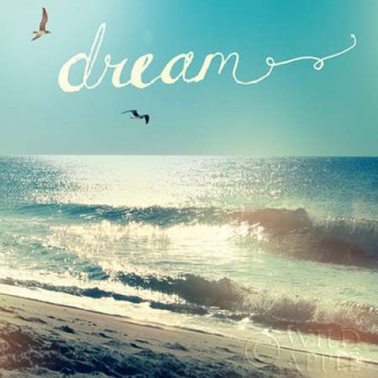 PDX14822SMALL Coastline Waves Poster Print by Sue Schlabach, 12 x 12 - Small