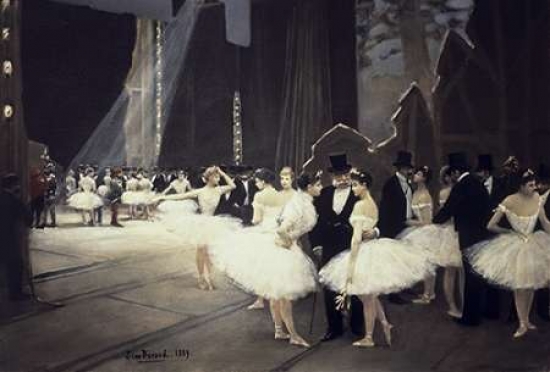 Backstage At The Opera Poster Print by Jean Beraud, 10 x 14 - Small