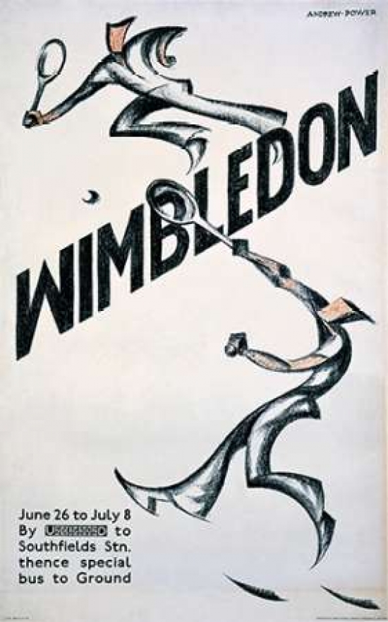 Wimbledon Poster Print by Sybil Andrews - 24 x 36 - Large