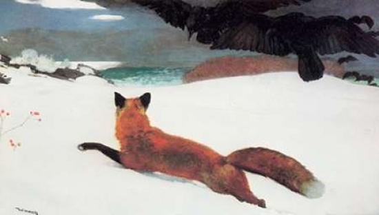 Fox Hunt Poster Print by Winslow Homer, 24 x 36 - Large