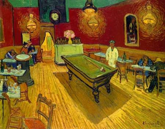 The Night Cafe 1888 Poster Print by Vincent Van Gogh, 24 x 30 - Large