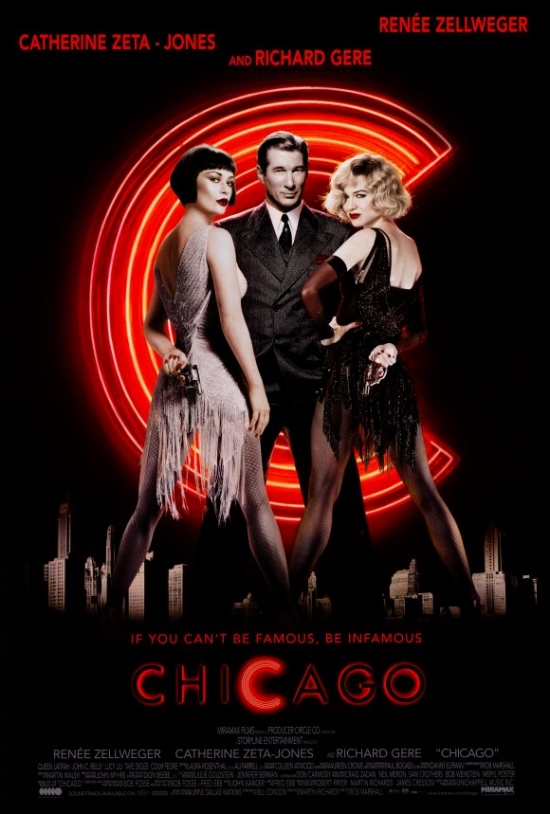 MOVAF2192 Chicago Movie Poster Print, 27 x 40