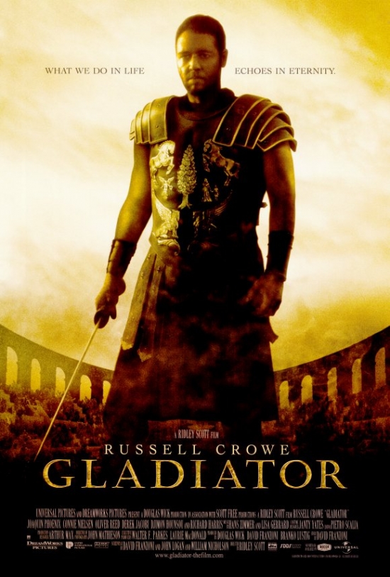 Gladiator Movie Poster Print, 27 x 40