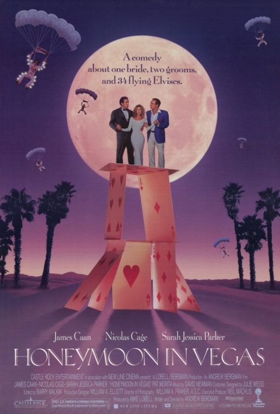 Picture of Pop Culture Graphics MOVAF9414 Honeymoon in Vegas Movie Poster Print, 27 x 40