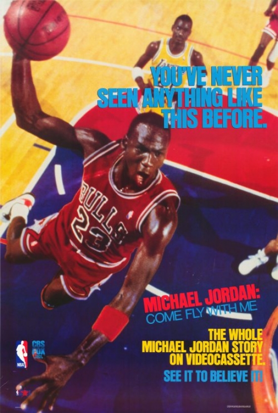 Picture of Pop Culture Graphics MOVAF9975 Michael Jordan - Come Fly with Me Movie Poster Print, 27 x 40