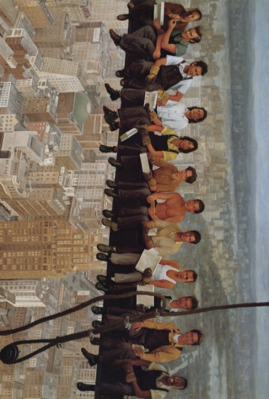 Picture of Pop Culture Graphics MOVAH2610 Stars Over Manhattan Movie Poster Print, 27 x 40