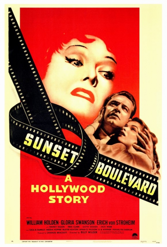 MOVCF0174 Sunset Boulevard Movie Poster Print, 27 x 40