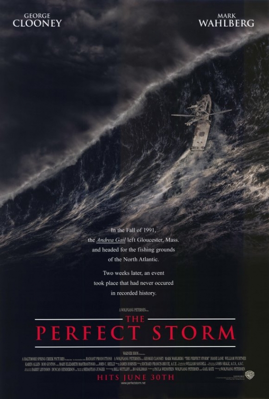 Picture of Pop Culture Graphics MOVCF3433 The Perfect Storm Movie Poster Print, 27 x 40