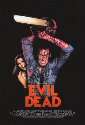 MOVEB04783 The Evil Dead Movie Poster, 11 x 17