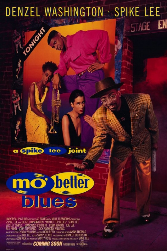 MOVED1889 Mo Better Blues Movie Poster, 11 x 17