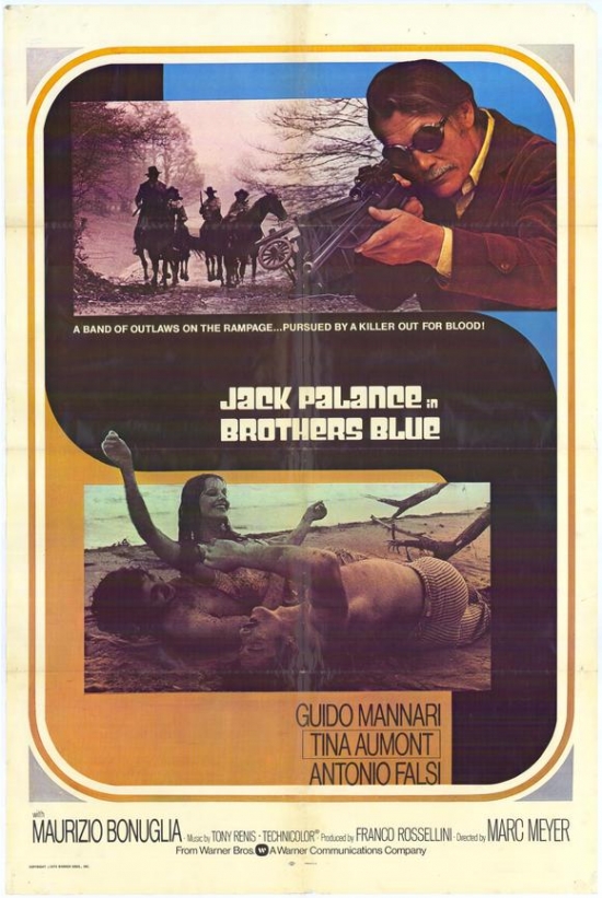 MOVEE5327 Brothers Blue Movie Poster, 11 x 17