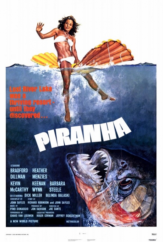 Piranha Movie Poster Print - 27 x 40