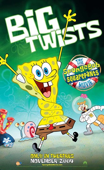 SpongeBob SquarePants Movie Poster - 11 x 17