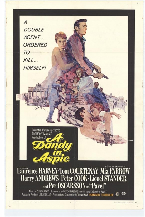 Dandy in Aspic Movie Poster Print - 27 x 40