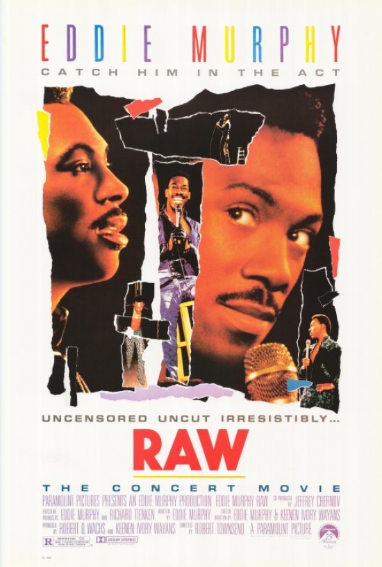 Eddie Murphy Raw Movie Poster Print, 27 x 40