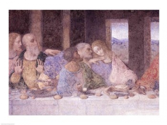 BALBAL230517 The Last Supper Post Restoration Poster Print by Leonardo Da Vinci - 24 x 18 in.