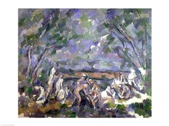 The Bathers 1902-06 Poster Print by Paul Cezanne - 36 x 24 in. - Large