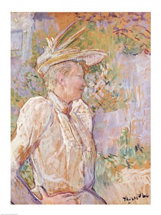 Picture of Posterazzi BALXIR182589 Gabrielle The Dancer 1890 Poster Print by Henri De Toulouse-Lautrec - 18 x 24 in.