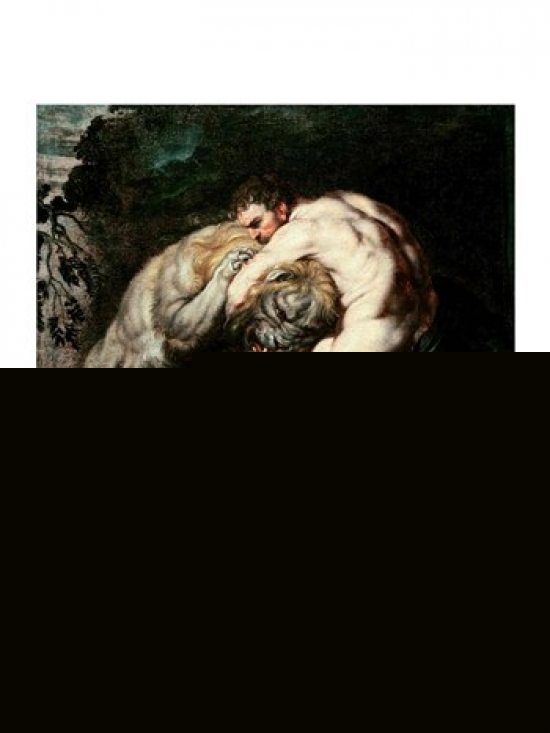 Picture of Posterazzi BALXIR190317 Hercules Fighting The Nemean Lion Poster Print by Peter Paul Rubens - 18 x 24 in.