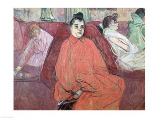 Picture of Posterazzi BALXIR193577LARGE The Divan 1893 Poster Print by Henri De Toulouse-Lautrec - 36 x 24 in. - Large