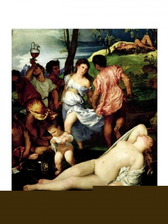 Picture of Posterazzi BALXIR201170LARGE The Andrians Poster Print by Titian - 24 x 36 in. - Large