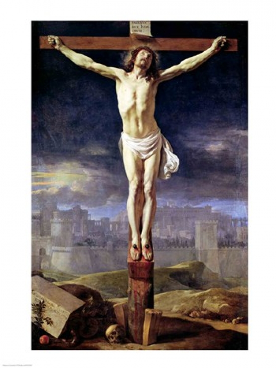 Picture of Posterazzi BALXIR201642 Christ on The Cross Poster Print by Philippe De Champaigne - 18 x 24 in.