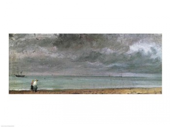 Brighton Beach Poster Print by John Constable - 24 x 18 in.