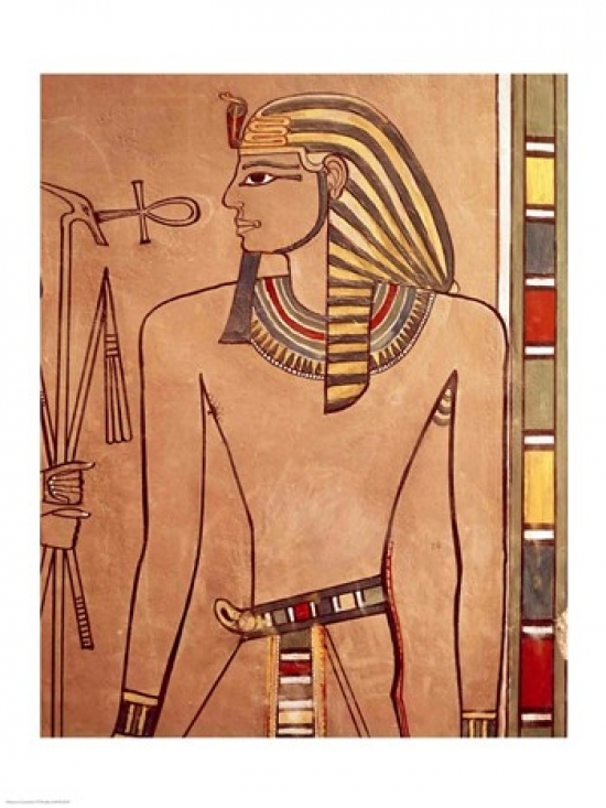 Picture of Posterazzi BALXIR226539LARGE Amenhotep II Poster Print - 24 x 36 in. - Large