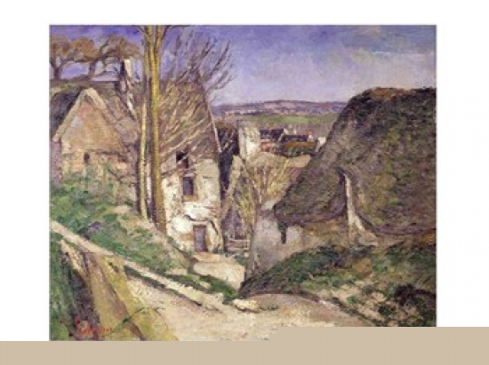 Picture of Posterazzi BALXIR26067 The House of The Hanged Man Poster Print by Paul Cezanne - 24 x 18 in.