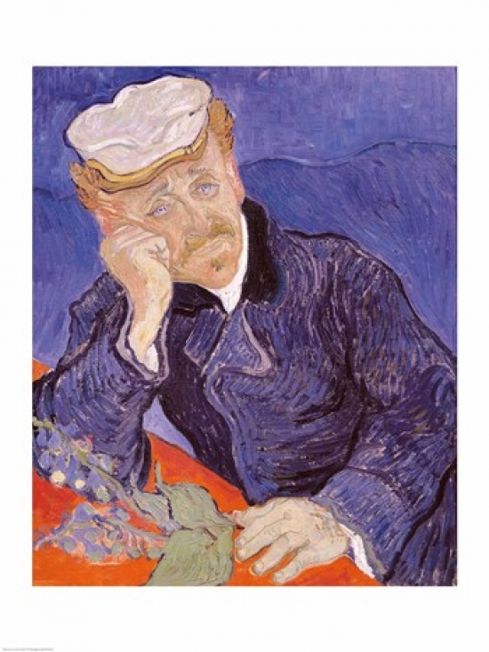 Picture of Posterazzi BALXIR34422 Dr. Paul Gachet 1890 Poster Print by Vincent Van Gogh - 18 x 24 in.