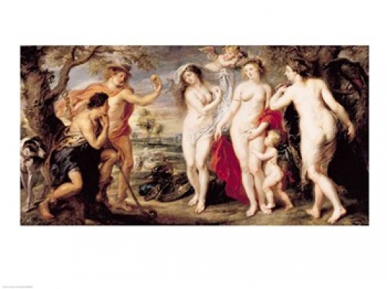Picture of Posterazzi BALXIR36856 The Judgement of Paris 1639 Poster Print by Peter Paul Rubens - 24 x 18 in.