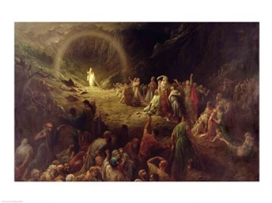 Picture of Posterazzi BALXIR39430LARGE The Valley of Tears 1883 Poster Print by Gustave Dore - 36 x 24 in. - Large