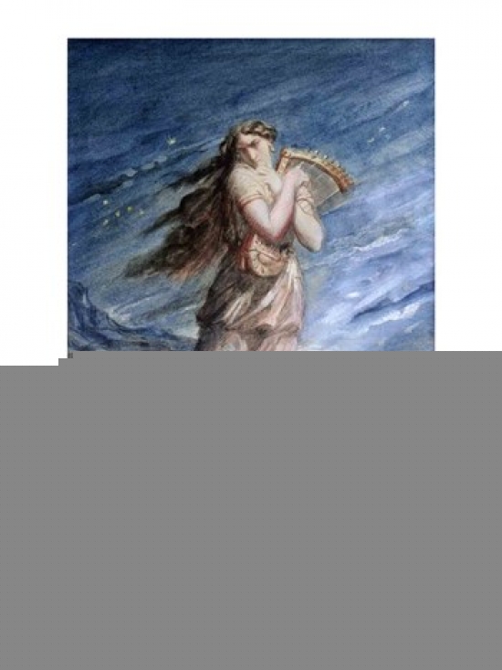 Picture of Posterazzi BALXIR168313 The Death of Sappho Poster Print by Theodore Chasseriau - 18 x 24 in.