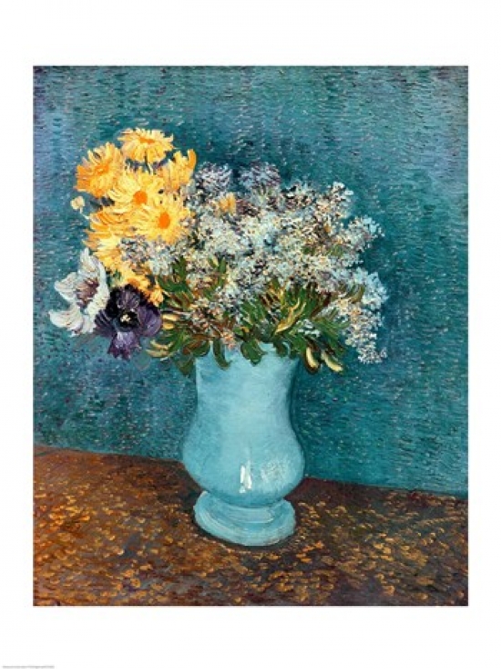 Picture of Posterazzi BALXIR78201 Vase of Flowers 1887 Poster Print by Vincent Van Gogh - 18 x 24 in.