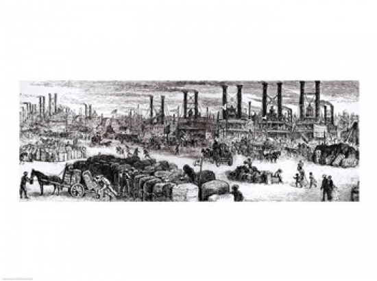 The Levee New Orleans Poster Print - 24 x 18 in.