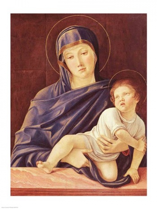 Picture of Posterazzi BALXIR173419 Virgin & Child Poster Print by Giovanni Bellini - 18 x 24 in.