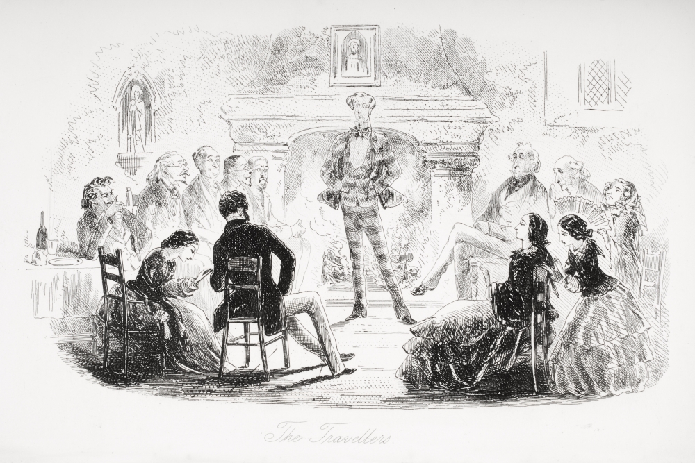 From the Charles Dickens Novel Seven Poor Travellers Poster Print, 36 x 24