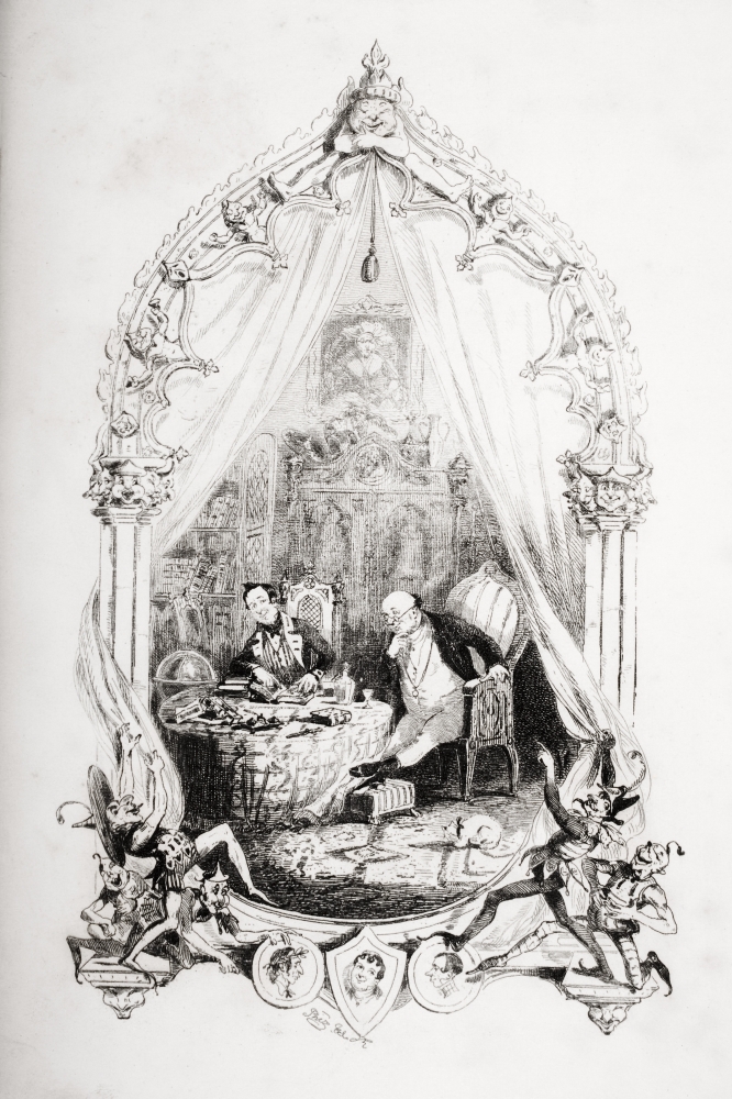 DPI1860227LARGE Illustration From the Charles Dickens Novel the Pickwick Papers by H. K. Browne Known As Phiz Poster Print, 24 x 36