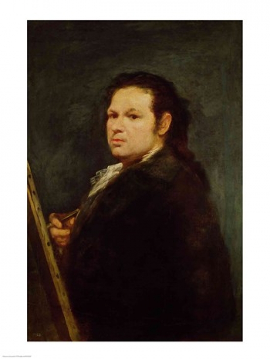 Picture of Posterazzi BALXIR169042 Self Portrait 1783 Poster Print by Francisco De Goya - 18 x 24 in.